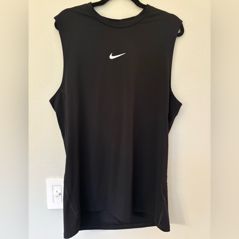 Nike Pro Mens Black Tank